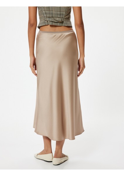 Midi Boy Saten Etek A Kesim fırsatları