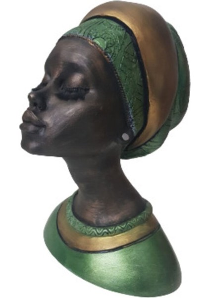 Ab Ev Dekorasyon Afrikalı Kadın Biblo Ev Ofis Dekoru fiyatları