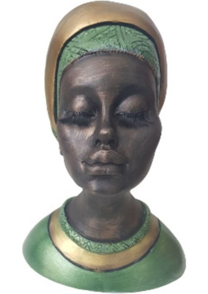 Ab Ev Dekorasyon Afrikalı Kadın Biblo Ev Ofis Dekoru modelleri