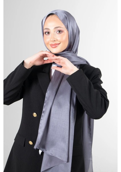Janjan Trend Parlak Saten Dokulu Abiye Şifon Işıl Şal 185 x 70 SAL2315 fırsatları