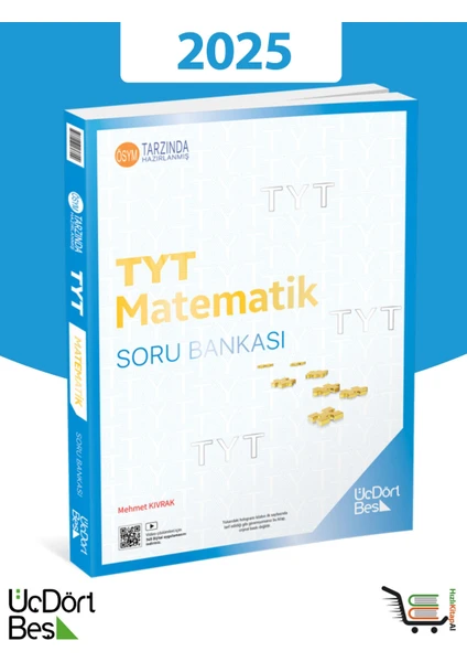 ÜçDörtBeş Yayınları TYT Matematik Soru Bankası