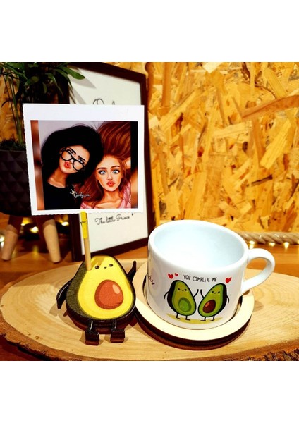 Best Friends Avokado 3D Figürlü Kupa Arkadaşa Hediye