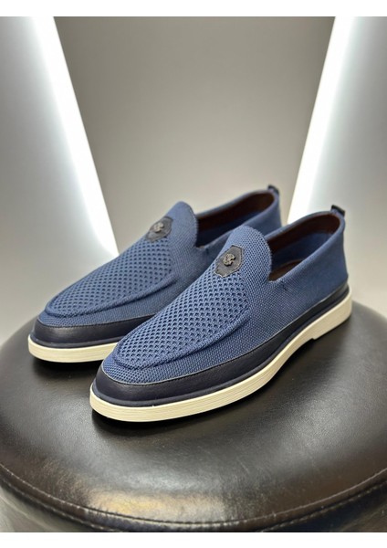 Triko Klasik Model Günlük Ayakkabı Indigo