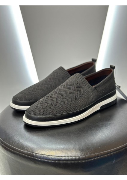 Triko Klasik Model Günlük Ayakkabı Siyah