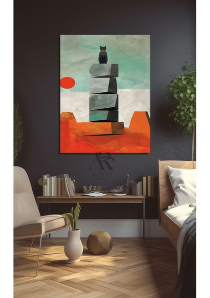 Taşlar Kanvas Tablo