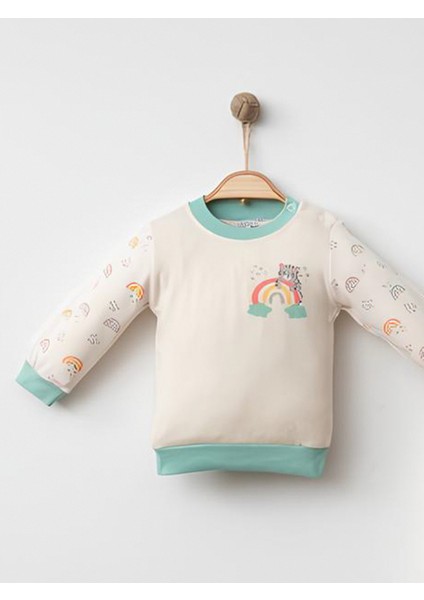 Kız Bebek Pamuklu Badi ve Pantolon Takımı