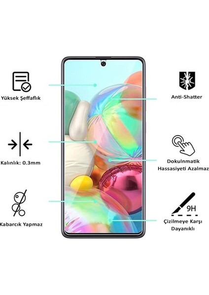 Huawei Honor 20 Lite Protectscreen Kırılmaz Tamperli Ekran Koruyucu Cam.