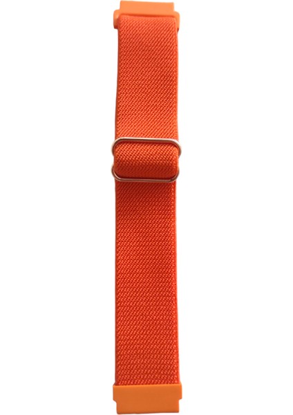 22 mm Universal Örgü Tokalı Bant Kordon Akıllı Pimli Turuncu fiyatları