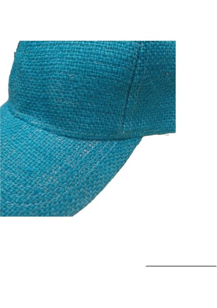 Mavi Keten Unisex Yazlık Spor Kep, Güneş Koruyucu, Hafif ve Rahat Tasarım fırsatları