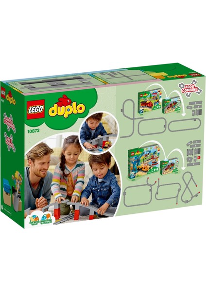 ® Duplo® Tren Köprü ve Rayları 10872 - Çocuklar Için Oyuncak Yapım Seti (26 Parça)