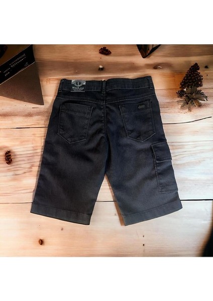 Major Selection W20 Baskılı Erkek Çocuk Cepli Kot Kapri Şort fiyatları