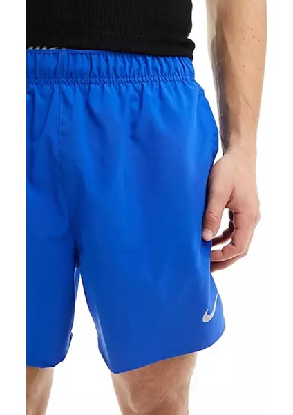 Challenger Dri Fit 5'' Inch Brief Lined Running Shorts Slip Astarlı Koşu Şortu Mavi