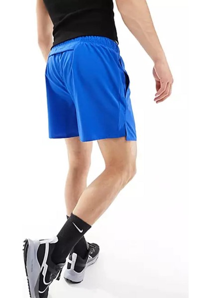 Challenger Dri Fit 5'' Inch Brief Lined Running Shorts Slip Astarlı Koşu Şortu Mavi modelleri