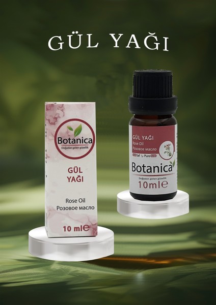 Gül Yağı - Rosa Damascena - Cilt Gençleştirme - Aromaterapi Rose Oil Uçucu Yağ
