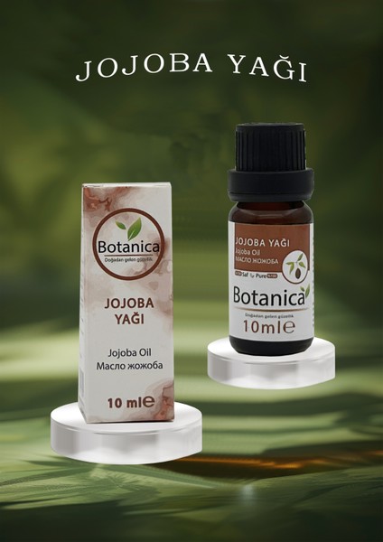 Jojoba Yağı - Simmondsia Chinensis - Cilt Besleme - Nemlendirme Gözenek Açıcı Bakım Yağı