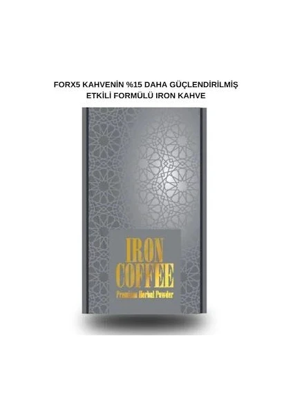 Iron Herbal Iron Coffee 30'lu Kahve