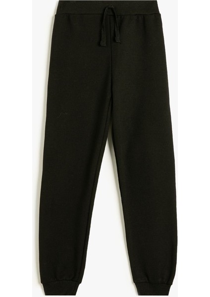 Basic Jogger Eşofman Altı Beli Lastikli 5WKG40095AK modelleri