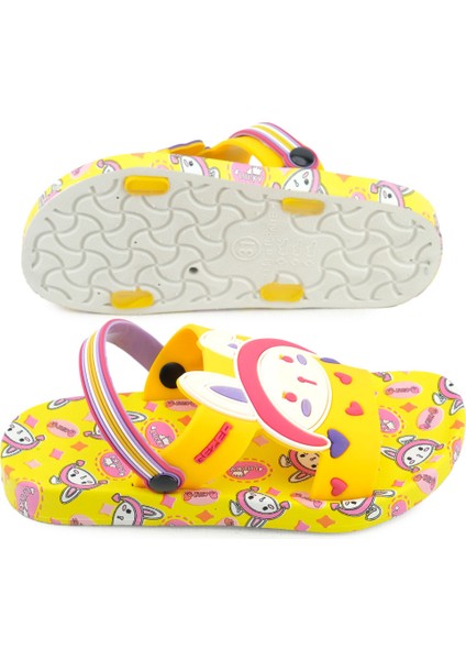 Yazlık Kız Çocuk Islak Zemine Uygun Lucky Girl Günlük Havuz Plaj Terlik-Sandalet indirimleri