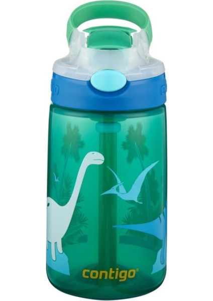 Yeşil Gizmo Flip Jungle Autospout® Matara 420ML Yeşil 0,40 L