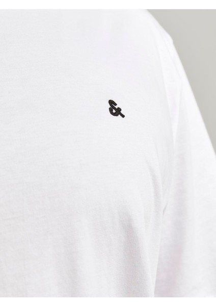 Jjepaulos Tee Ss Crew Neck Noos Pls Erkek Beyaz Büyük Beden Tshirt 12253778-01 indirimleri