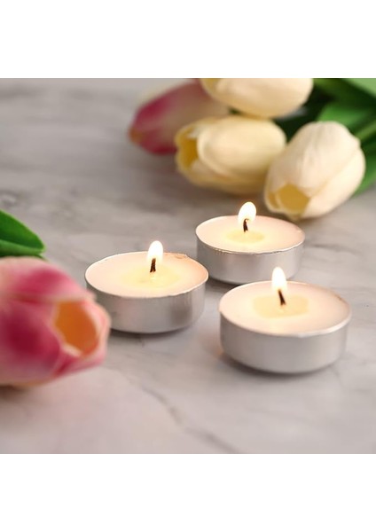 50 Adet Kokulu Tealight Mum