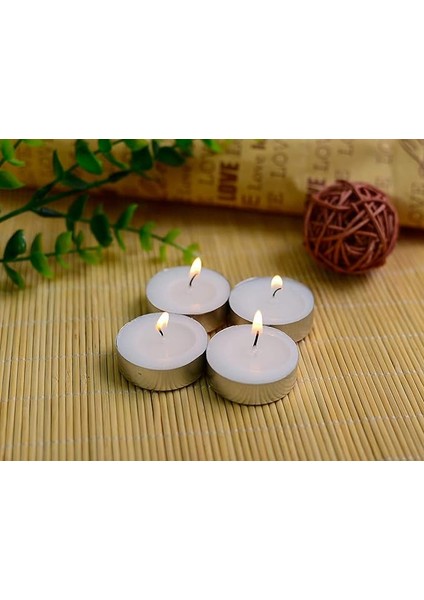 50 Adet Kokulu Tealight Mum