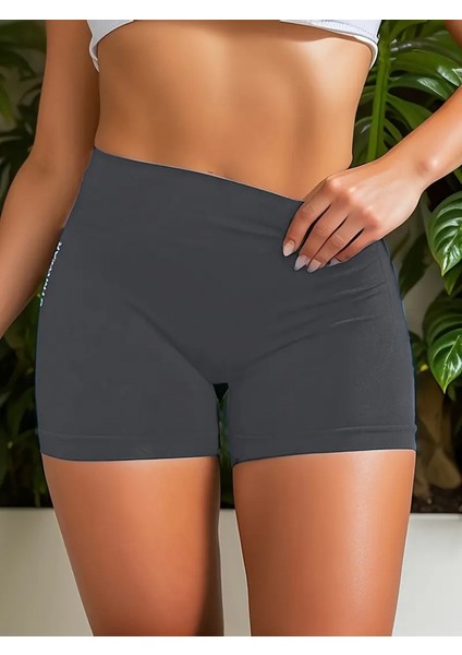 Kadın Yüksek Bel Gymwear Baskı Şort Dalgıç Tayt fiyatları