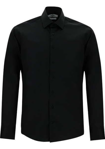 Uzun Kol Regular Fit Non Iron Pamuklu Gömlek