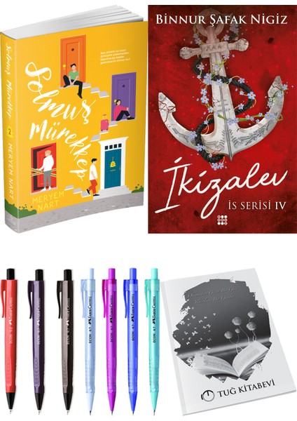 Is Serisi 4 Ikizalev Binnur Şafak Nigiz ve Ephesus Yayınları Solmuş Mürekkep 2 Meryem Nart 2li Set