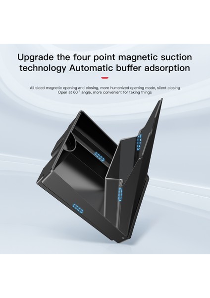Lİ PARTS Tesla Model Y 3 Orta Konsol Düzenleyici 2'li Set: Orta Konsol Düzenleyici+ Kolçak Gizli Saklama Kutusu(Geliştirilmiş Versiyon v2)