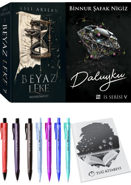Is Serisi 5 Daluyku Binnur Şafak Nigiz ve Beyaz Leke Mahkumiyet Aslı Arslan 2li Set