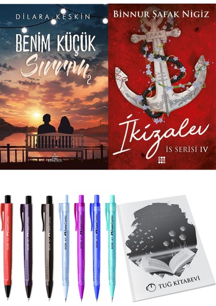 Is Serisi 4 Ikizalev Binnur Şafak Nigiz ve Ephesus Yayınları Benim Küçük Sırrım 2 Dilara Keskin 2li Set