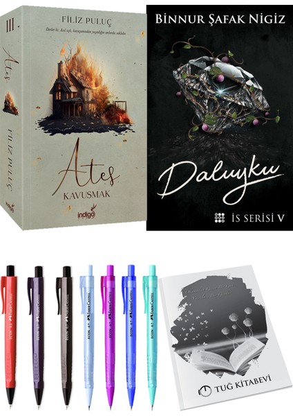 Is Serisi 5 Daluyku Binnur Şafak Nigiz ve Ateş Kavuşmak 3 Filiz Puluç 2li Set