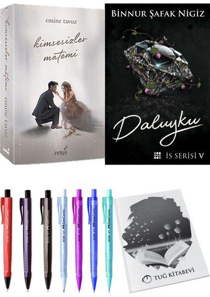 Is Serisi 5 Daluyku Binnur Şafak Nigiz ve Kimsesizler Matemi 1 Emine Tavuz 2li Set