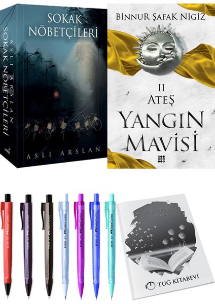 Yangın Mavisi 2 Ateş Binnur Şafak Nigiz ve Sokak Nöbetçileri 2 Aslı Arslan 2li Set