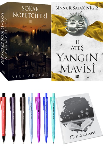Yangın Mavisi 2 Ateş Binnur Şafak Nigiz ve Sokak Nöbetçileri 3 Aslı Arslan 2li Set