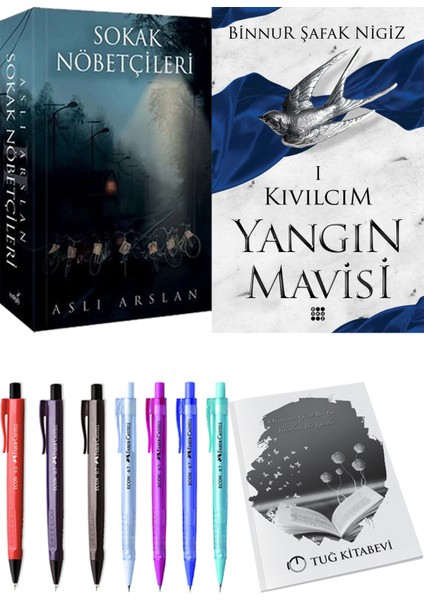 Yangın Mavisi 1 Kıvılcım Binnur Şafak Nigiz ve Sokak Nöbetçileri 2 Aslı Arslan 2li Set