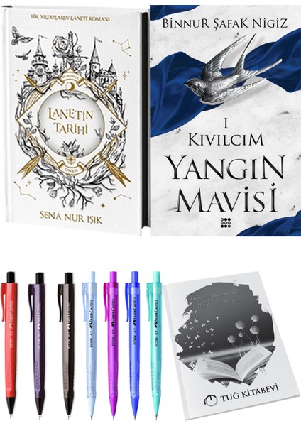 Yangın Mavisi 1 Kıvılcım Binnur Şafak Nigiz ve Lanetin Tarihi Sena Nur Işık 2li Set