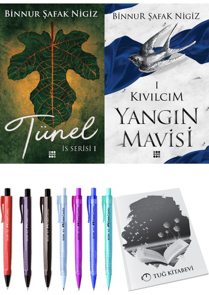 Yangın Mavisi 1 Kıvılcım Binnur Şafak Nigiz ve Dokuz Yayınları Is Serisi 1 Tünel Binnur Şafak Nigiz