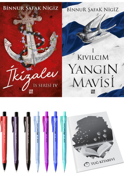 Yangın Mavisi 1 Kıvılcım Binnur Şafak Nigiz ve Dokuz Yayınları Is Serisi 4 Ikizalev Binnur Şafak Nigiz