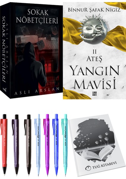 Yangın Mavisi 2 Ateş Binnur Şafak Nigiz ve Sokak Nöbetçileri 1 Aslı Arslan 2li Set