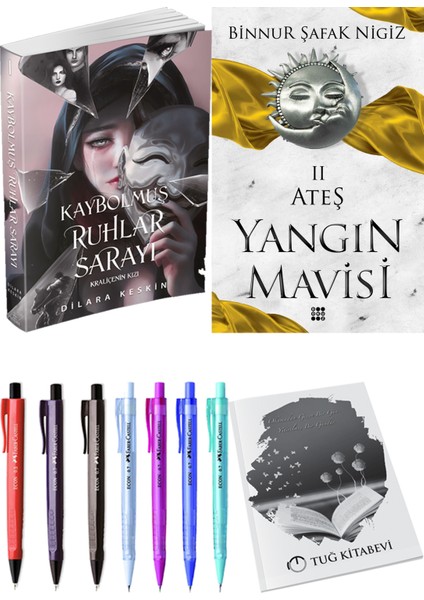 Yangın Mavisi 2 Ateş Binnur Şafak Nigiz ve Ephesus Yayınları Kaybolmuş Ruhlar Sarayı 1 Dilara Keskin
