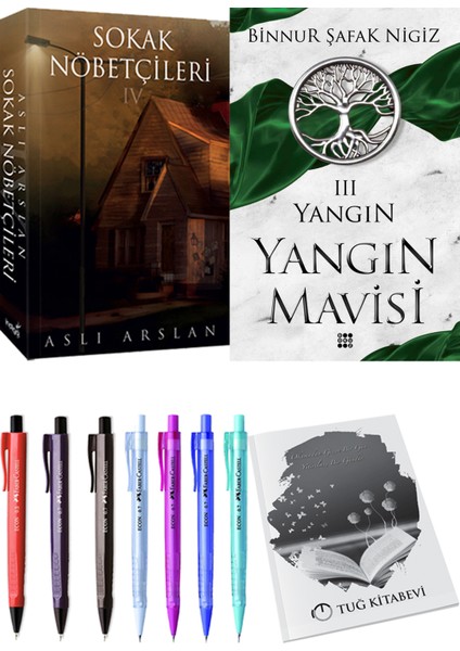 Yangın Mavisi 3 Yangın Binnur Şafak Nigiz ve Sokak Nöbetçileri 4 Aslı Arslan 2li Set