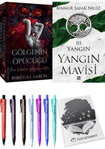 Yangın Mavisi 3 Yangın Binnur Şafak Nigiz ve Gölgenin Öpücüğü Rebecca L. Garcia 2li Set