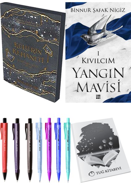 Yangın Mavisi 1 Kıvılcım Binnur Şafak Nigiz ve Küllerin Kehaneti 3 Sena Nur Işık 2li Set