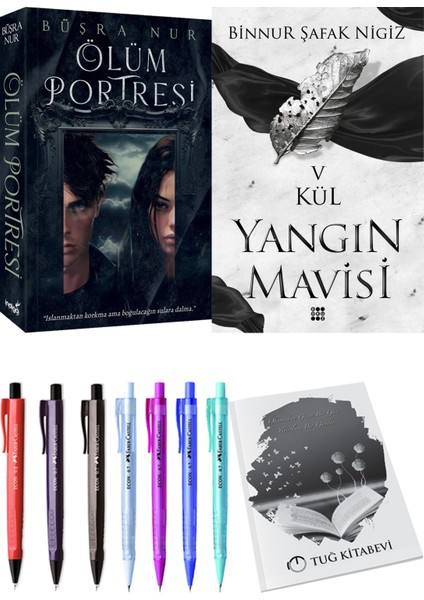 Yangın Mavisi 5 Kül Binnur Şafak Nigiz ve Ölüm Portresi Büşra Nur 2li Set