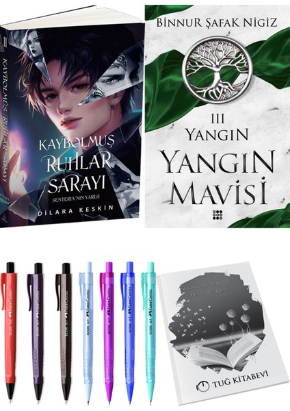 Yangın Mavisi 3 Yangın Binnur Şafak Nigiz ve Ephesus Yayınları Kaybolmuş Ruhlar Sarayı 2 Dilara Keskin