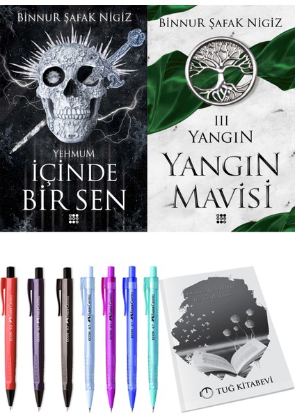 Yangın Mavisi 3 Yangın Binnur Şafak Nigiz ve Dokuz Yayınları Içinde Bir Sen 3 Yehmum Binnur Şafak Nigiz