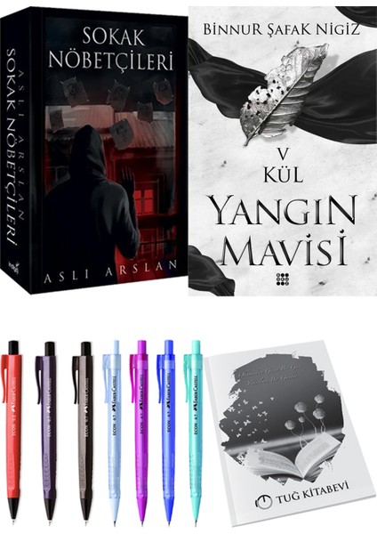 Yangın Mavisi 5 Kül Binnur Şafak Nigiz ve Sokak Nöbetçileri 1 Aslı Arslan 2li Set