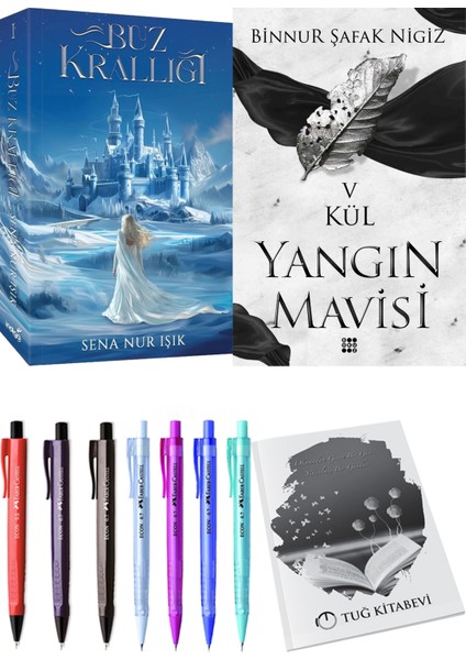 Yangın Mavisi 5 Kül Binnur Şafak Nigiz ve Buz Krallığı Sena Nur Işık 2li Set